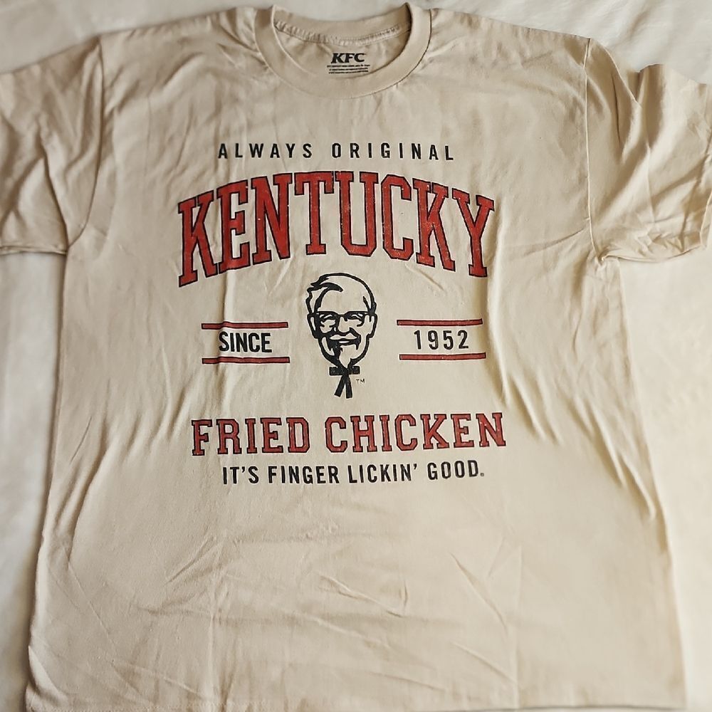 Nwot Unisex Kentucky Fried Chicken Shirt Sleeve Tshirt Size Large